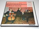 BEETHOVEN: CELLO SONATAS - RICHTER – ROSTROPOVICH - PHILIPS 2 LPs