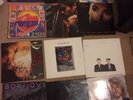 12 1980s Rock Pop Lp Records: Bon Jovi Simple Minds Omd Sinead
