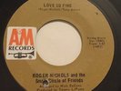 ROGER NICHOLS & THE SMALL CIRCLE OF FRIENDS Let's Ride/Love's So Fine 45 psych