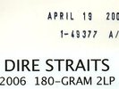 Dire Straits - Brothers in Arms. 2006 US 180 Grams test pressing. white cover.