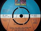 Rare Northern Soul - Soul Brothers Six - Thank You Baby - UK Atlantic Promo
