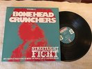 V/A BONEHEAD CRUNCHERS VOL. 4 LP - STREETLIGHT FIGHT - CAVEMAN STOMP GLAM COMP