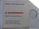 A. SCHONBERG Erwartung  OP17 HERMANN SCHERCHEN HELGA PILARCZYK Wergo WER 50001