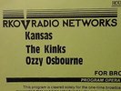 2Lps RADIO only OZZY OSBOURNE Kansas THE KINKS 1984 BEST OF CAPTURED LIVE SHOWS