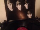 Beatles Italy LP PARLOPHON PMCQ 31502 DARK RED LABEL 1st ISSUE SUPER RARE