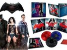 2016 Batman vs Superman 3 LP Vinyl Soundtrack RED BLUE Wonder Woman Figure RSD