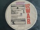U2 WAR RARE KOREA 1ST PRESS PROMO LP VINYL W/ SAMPLE RECORD STICKER NOT FOR SALE