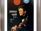 ULTRA COOL - JOHNNY CASH - MUSIC LEGEND - ORIGINAL HAND SIGNED AUTOGRAPH