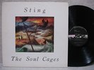STING THE SOUL CAGES 1991 LP PICTURE & LYRIC W/IN NM   MINT- Promo