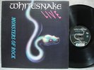 WHITESNAKE MONSTERS OF ROCK LIVE 1992 LP W/INSERT NM- Promo