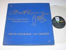 OISTRACH OISTRAKH/OBORIN: BEETHOVEN VIOLIN AND PIANO SONATAS 4LP PHILIPS USA