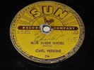Carl Perkins: Blue Suede Shoes / Honey Don't 78 - SUN 234 - Rockabilly