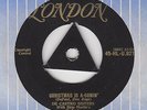 DE CASTRO SISTERS Christmas Is A-Comin' (LONDON) Gold Tri UK 45