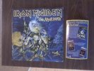 1985 Iron Maiden Live After Death Vinyl Double LP SABB 12441 W/ Insert & Lyrics