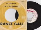 france gall  45T la petite - polichinelle - single cible jukebox promo france