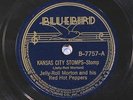 78 RPM -- Jelly Roll Morton (2 78s), Bluebird 7757 & 7710, EE+  Jazz