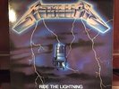 METALLICA - Ride The Lightning LP Vinyl Megaforce Records 1984 1st press