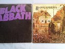 Rare Black Sabbath Vertigo Germany 1st Master Reality & S/T LP Record Lot