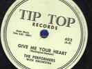 78-DOO-WOP-PERFORMERS-I'LL MAKE U UNDERSTAND/GIVE ME YOUR HEART-KILLER-RARE-