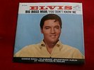 ELVIS PRESLEY BIG BOSS MAN YOU DON'T KNOW ME SLEEVE ONLY RCA 47-9341  POP