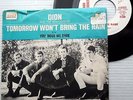 DION & the Wanderers TOMORROW WON'T BRING THE RAIN rare picture sleeve 45 e2843