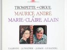 NM MAURICE ANDRE trumpet MARIE-CLAIRE ALAIN J.S.Bach Handel erato STEREO 3LP Box