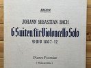 Pierre Fournier - J.S.Bach: Cello Suites Complete - Japan Press, Archiv, ED1 