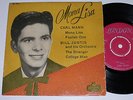Ultra rare Carl Mann EP Mona Lisa Red London RE 5072 Sweden rockabilly