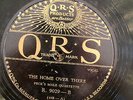 QRS 9029 Peck's Male Quartette HOME OVER THERE  1929  78 rpm
