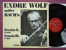 DANICA Stereo, BACH: Partita No. 2, Sonata No.3 ENDRE WOLF, NM
