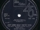 Brenda Holloway - Just Look What You've Done 45 Tamla Motwon TMG700 EX