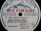 ALFERED CORTOT PIANO    Chopin Sonata B minor   UNISSUED 12