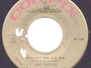 Jerry Hanson 45 COLPIX Cool Man AUTOGRAPHED Soul POPCORN 1960