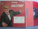 JOHNNY HALLYDAY - Retiens la nuit + 3 TRES RARE ESPAGNE EP 1964  VINYLE ROUGE