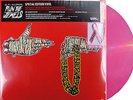 RUN THE JEWELS LP x 2 Run The 180g PINK Vinyl 2015 Album + Poster + Stickers