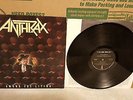 ORIGINAL 1987 ANTHRAX AMONG THE LIVING LP MEGAFORCE RECORDS MORE RECORDS LISTED
