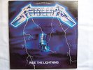 Metallica - Ride The Lightning PROMO Elektra/Megaforce 60396-1 ORIGINAL Vinyl LP