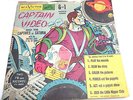 2 Vintage RCA Captain Video 78 RPM Small Record and Book Very Rare