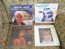 4 x Petula Clark albums vinyl, vintage I Know a Place / Now / Albert hall plus 1