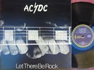 AC/DC ORIG OZ LP Let there be rock EX ’76 Blue & Yellow Albert APLP022 