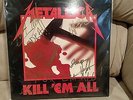 Metallica KIll 'Em All signed autographed lp record Cliff Burton all original