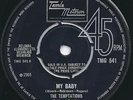 The Temptations - My Baby 45 Tamla Motown TMG541 EX
