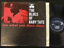 BLUES LP Baby Tate Bluesville 1072 See What You Done Done CLEAN RVG