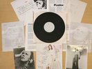 DAVID BOWIE 1971 HUNKY DORY WLP Test Pressing rare U.S. Press kit signed letter