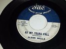 GLENN WELLS As My Tears Fall / In Memory Of Our Love JIN 139 RARE BLUES 45 7