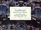 BACH ORGAN MUSIC: CARL WEINRICH, ORGANIST RCA VICTOR LIVING STEREO 33 LP 1962