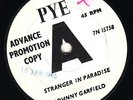 JOHNNY GARFIELD-STRANGER IN PARADISE UK PYE DEMO JOE MEEK RGM EX+ LISTEN