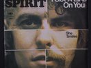 SPIRIT: I Got A Line On You / She Smiled 45 (Germany, PS w/ punch hole, 'splatt