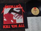 Metallica - Kill Em All (Music For Nations UK Original LP + Inner) A1/ B1. Nice