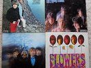 Rolling Stones; Original 1st Press Mono 4 LP Lot; Red Maroon; FLOWERS; AFTERMATH